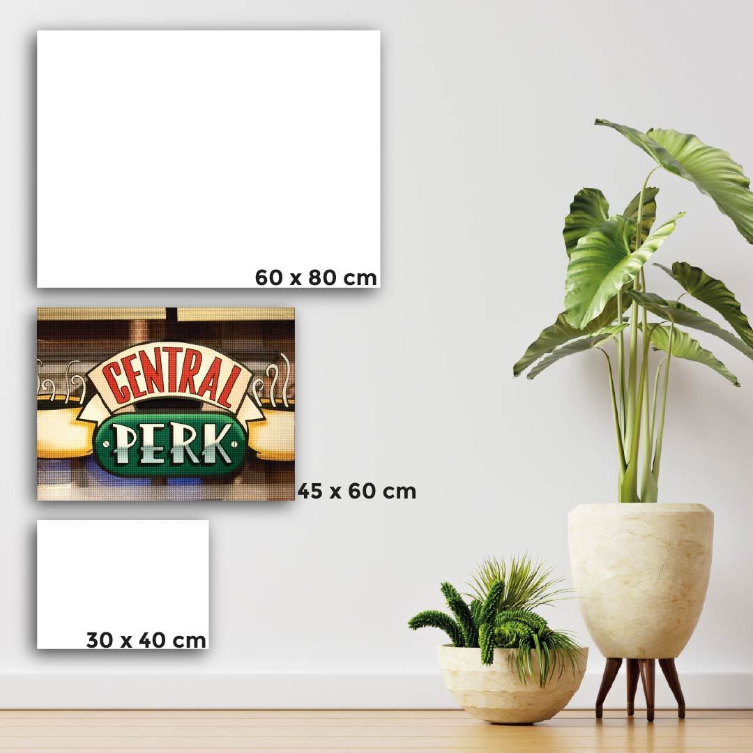Kit Arte com Diamante - Central Perk