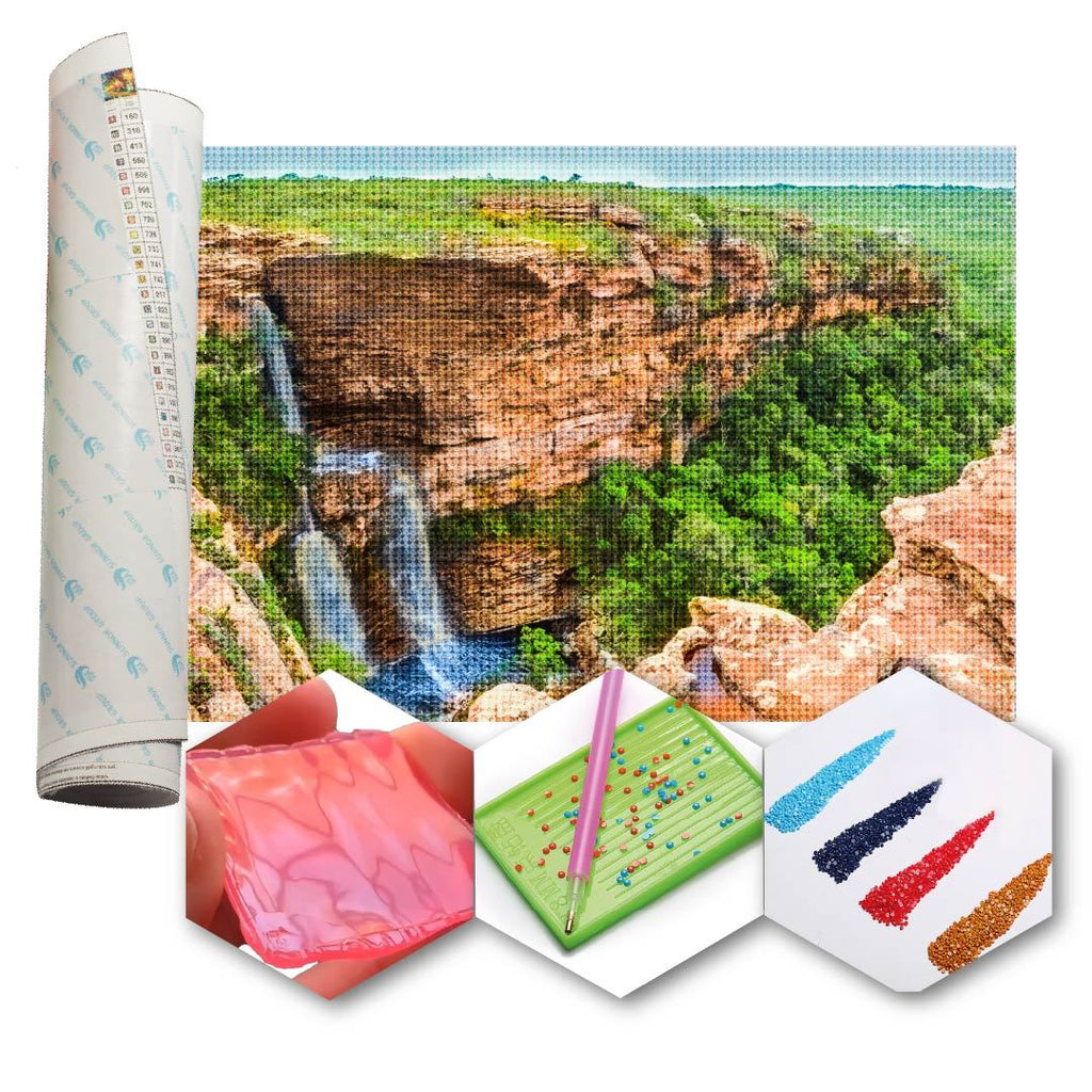 Kit Arte com Diamante - Chapada Diamantina