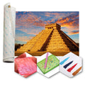Kit Arte com Diamante - Chichen Itza