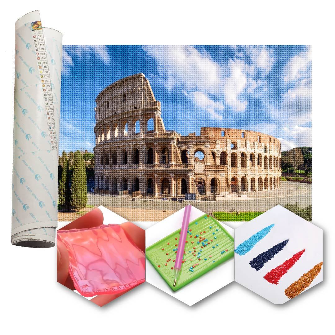 Kit Arte com Diamante - Coliseum