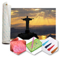 Kit Arte com Diamante - Cristo Redentor