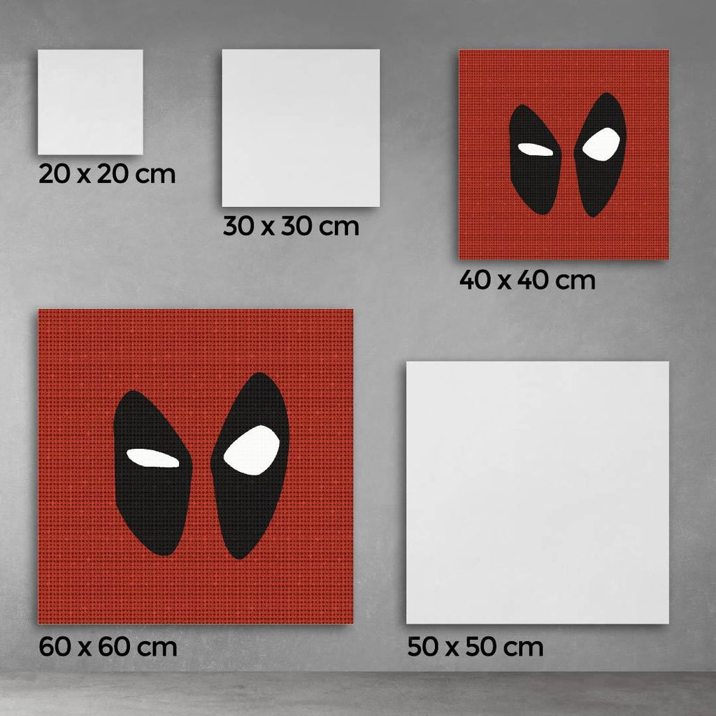 Kit Arte com Diamante -  Dead Pool