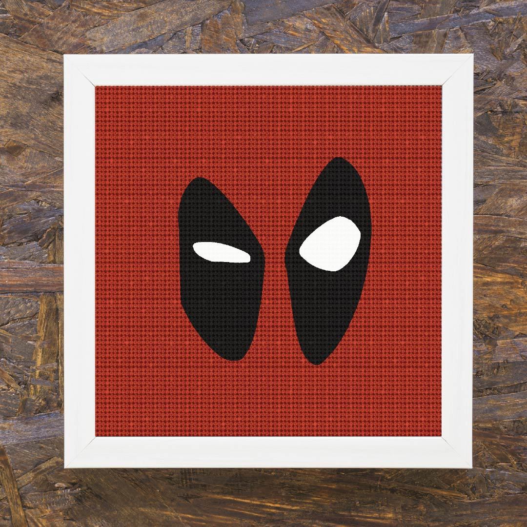 Kit Arte com Diamante -  Dead Pool