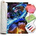 Kit Arte com Diamantes - Demon Slayer Tanjiro e Nesuko