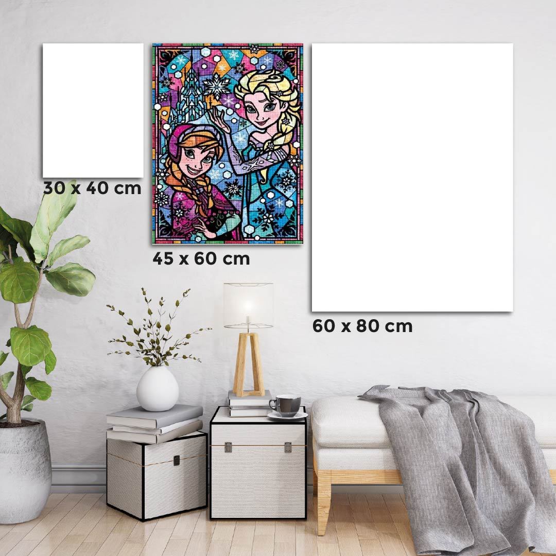 Kit Arte com Diamante - Frozen Mosaico