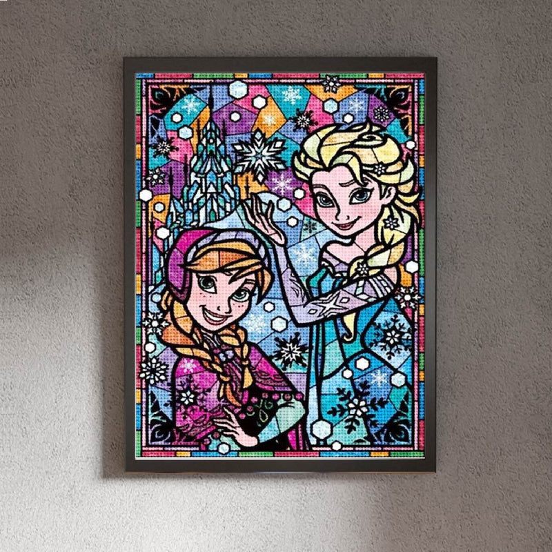 Kit Arte com Diamante - Frozen Mosaico