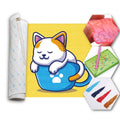 Kit Arte com Diamante - Gato na Xícara