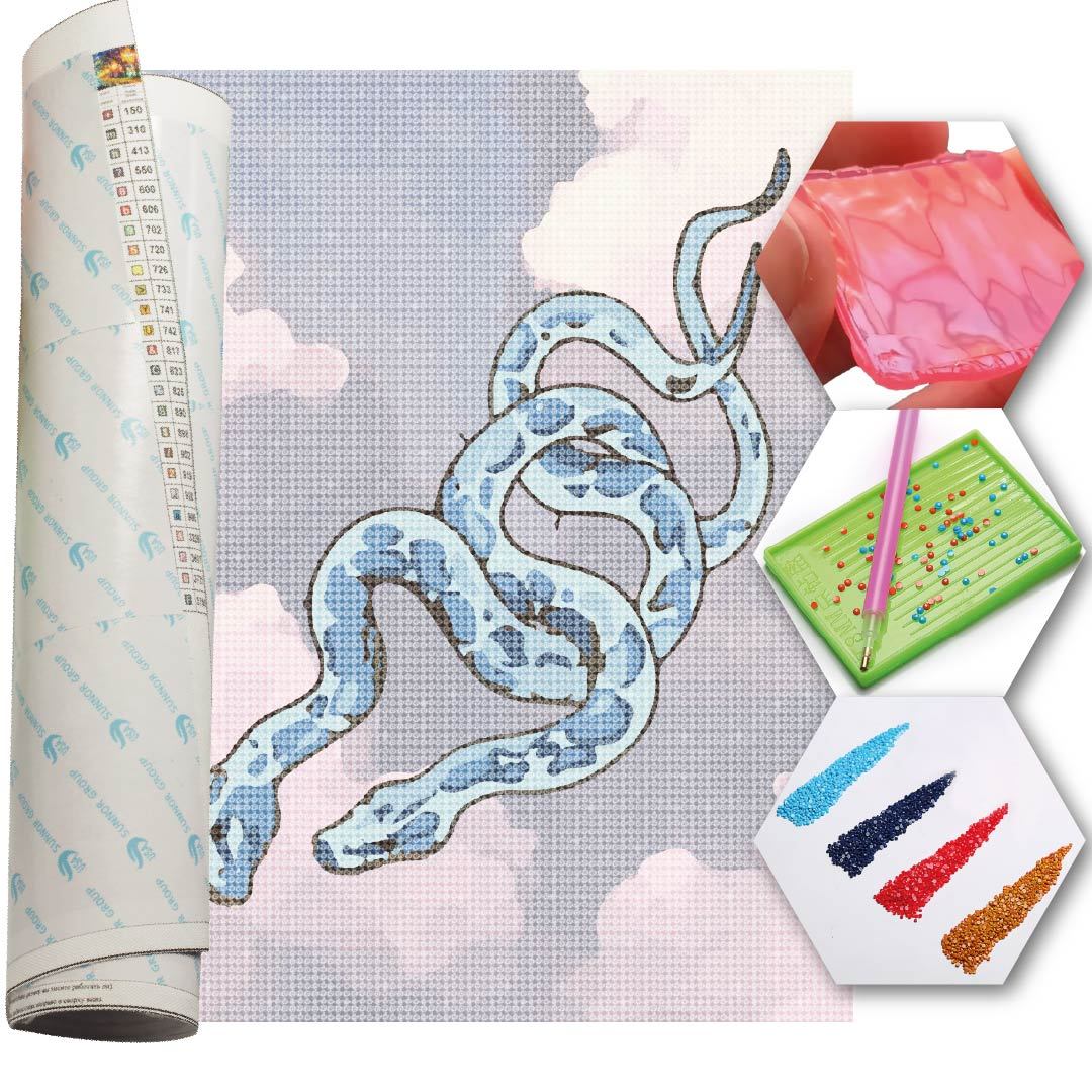 Kit Arte com Diamante - Gêmeos