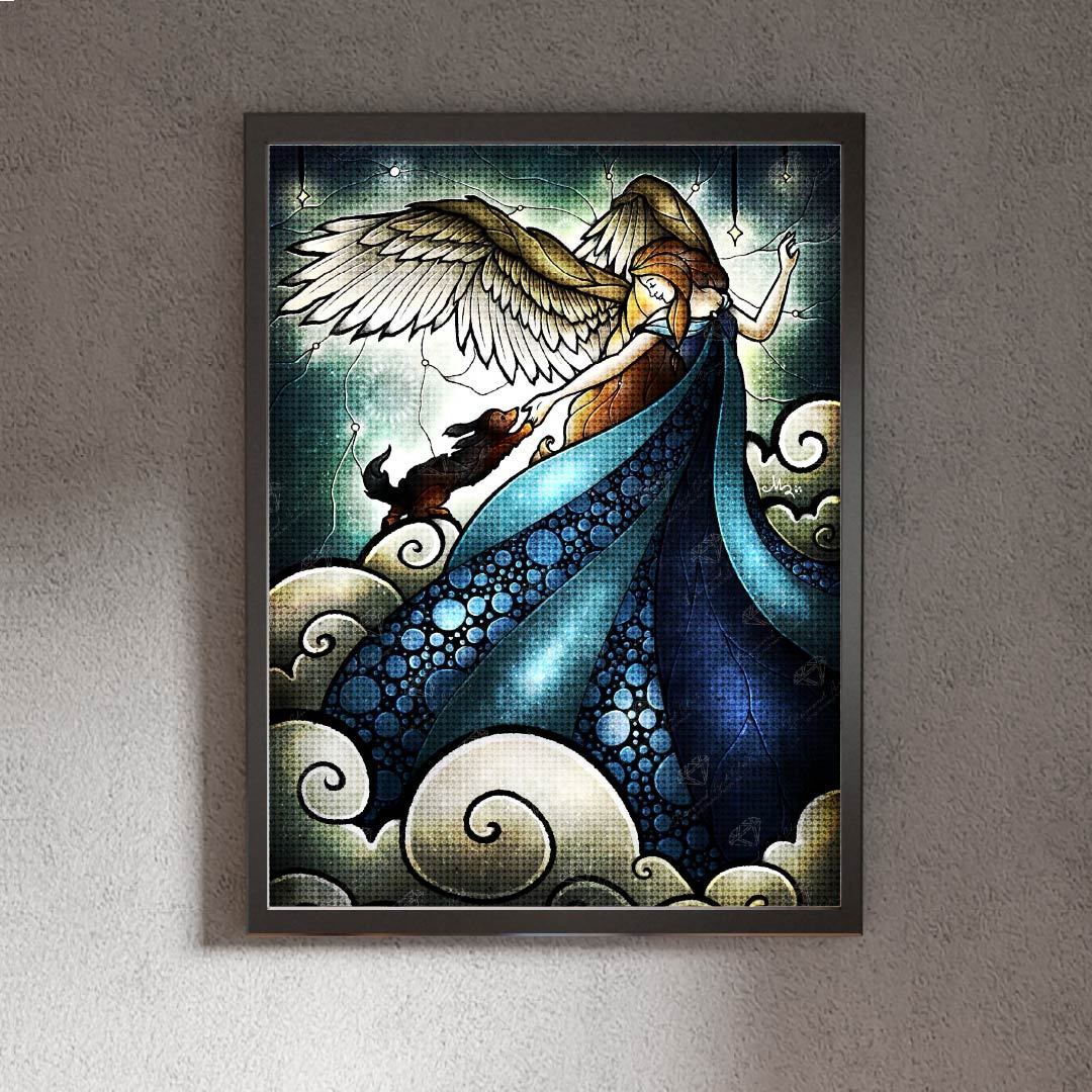 Kit Arte com Diamante - Go to Heaven