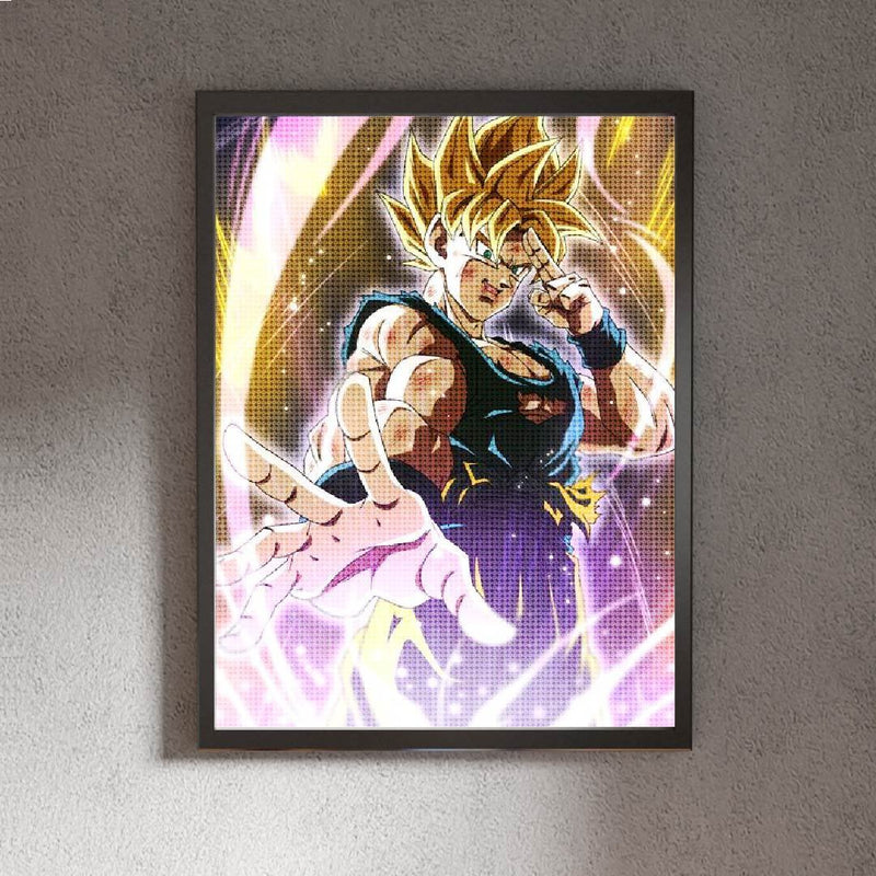 Kit Arte com Diamantes - Goku