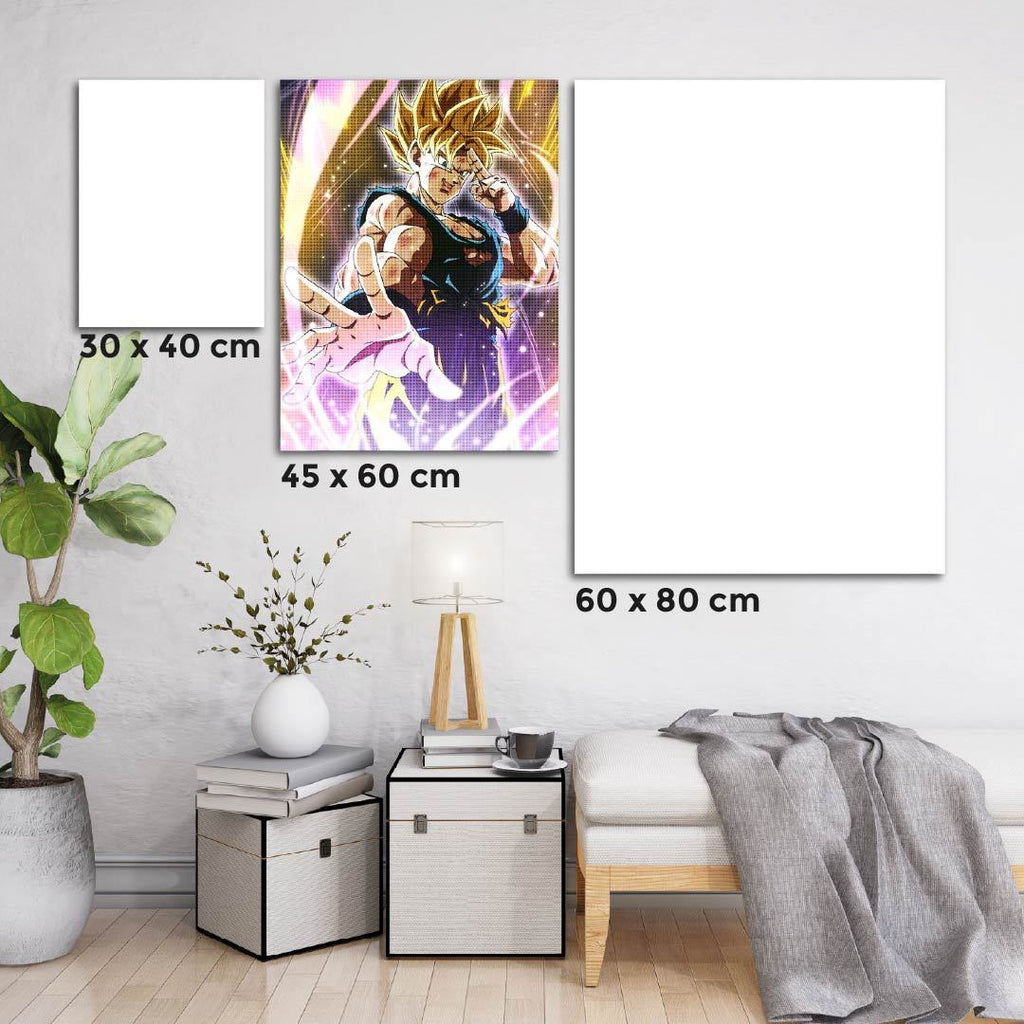 Kit Arte com Diamantes - Goku