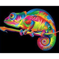 Kit Pintura - Camaleão Psicodélico