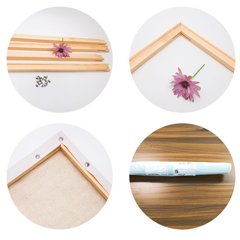 Kit Pintura Numerada - Flores Realista