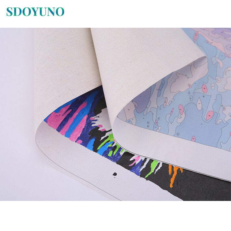 Kit de Tintas Acrilicas Numeradas Premium - 15 a 24 cores