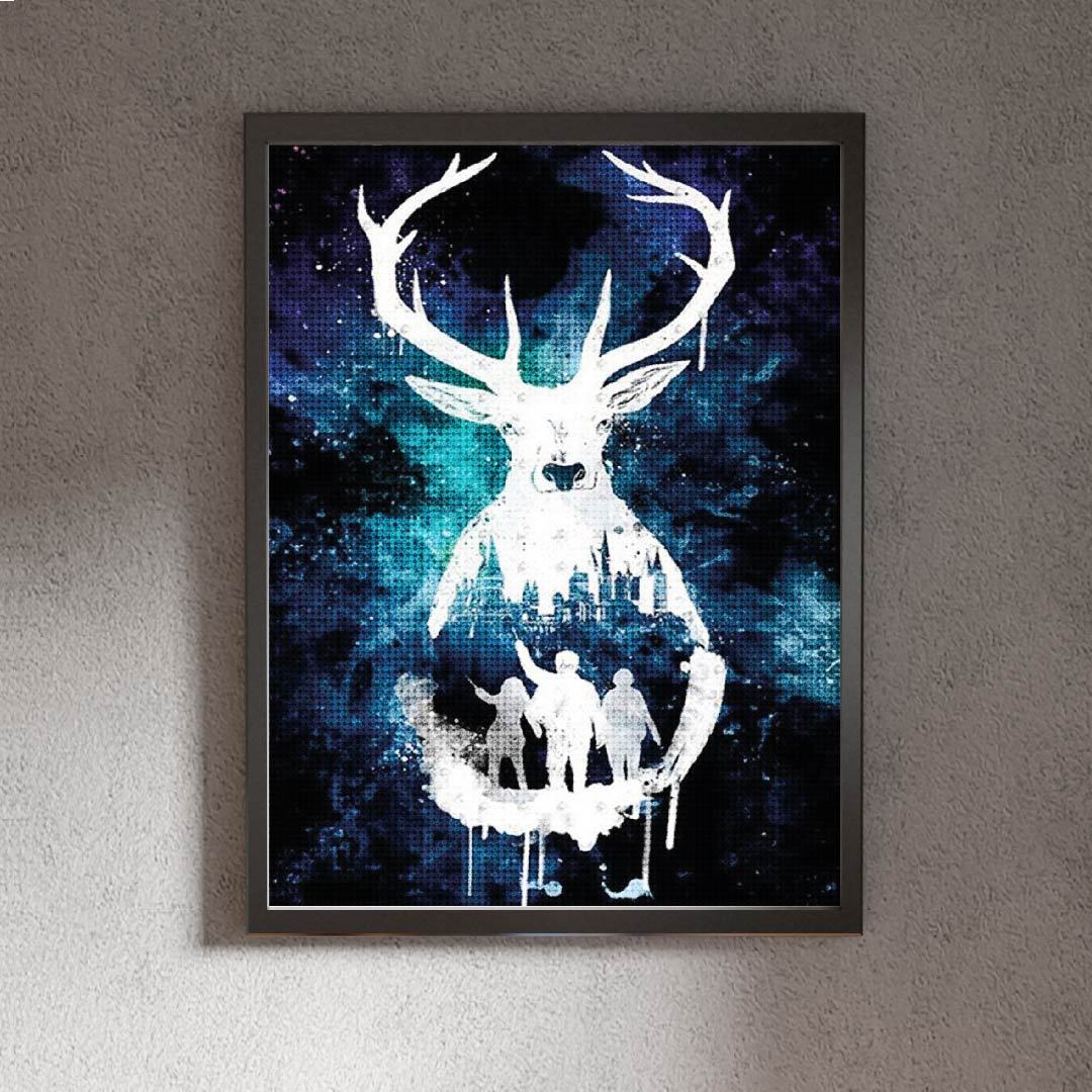 Kit Arte com Diamante - Harry Potter Paint
