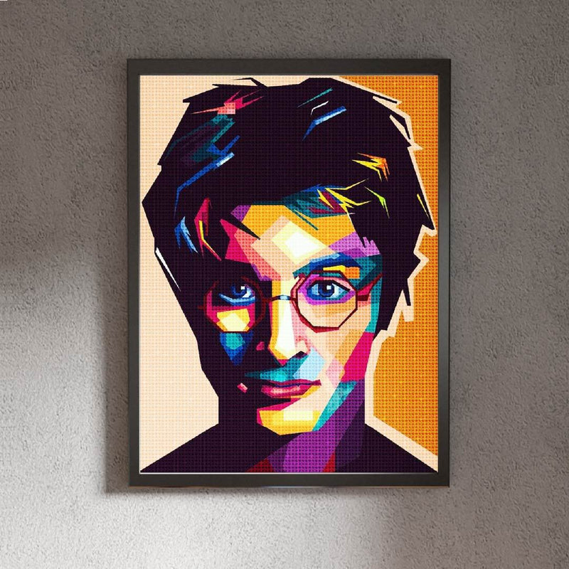 Kit Arte com Diamante - Harry Potter Pop Art