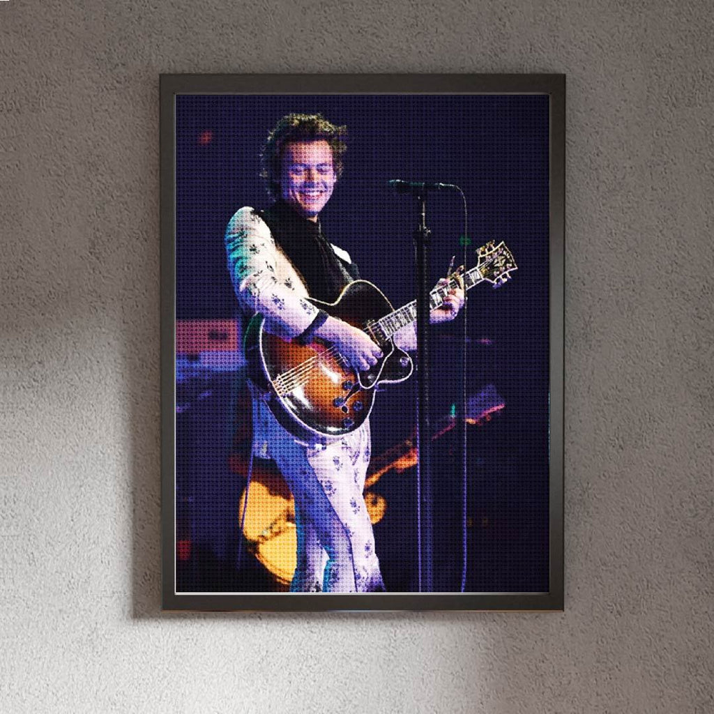 Kit Arte com Diamante - Harry Styles Guitar