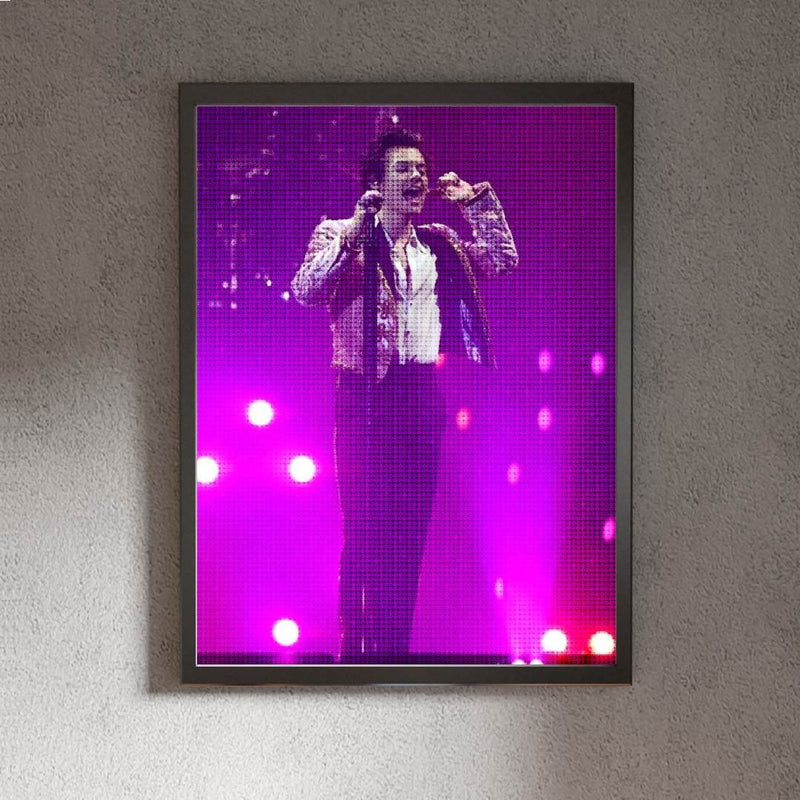 Kit Arte com Diamante - Harry Styles Purple