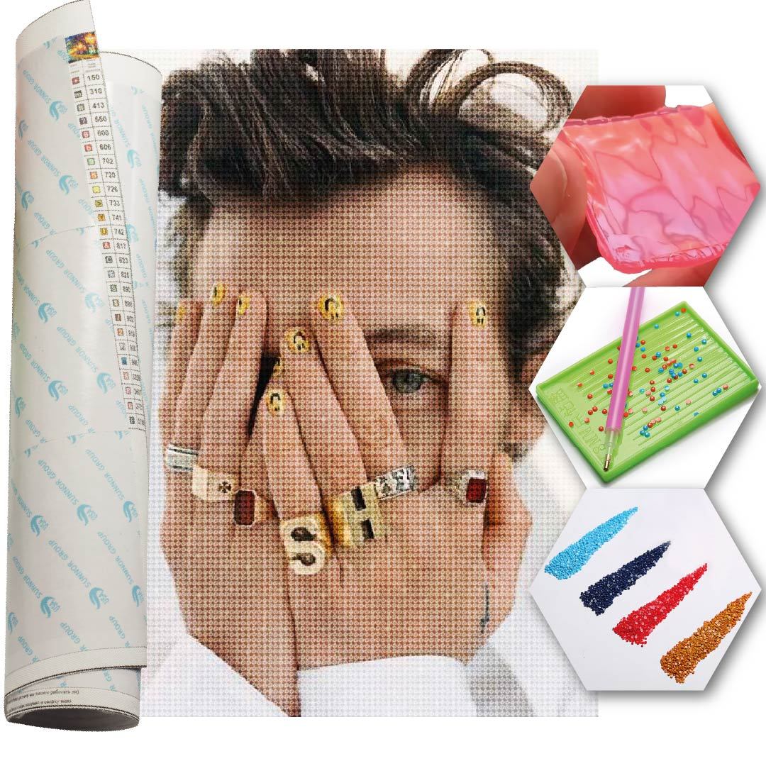 Kit Arte com Diamante - Harry Styles Ring