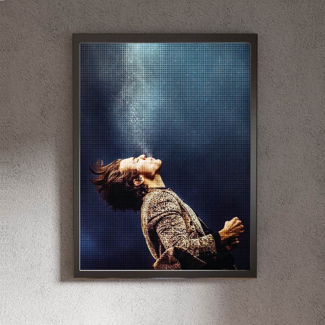 Kit Arte com Diamante - Harry Styles Spit