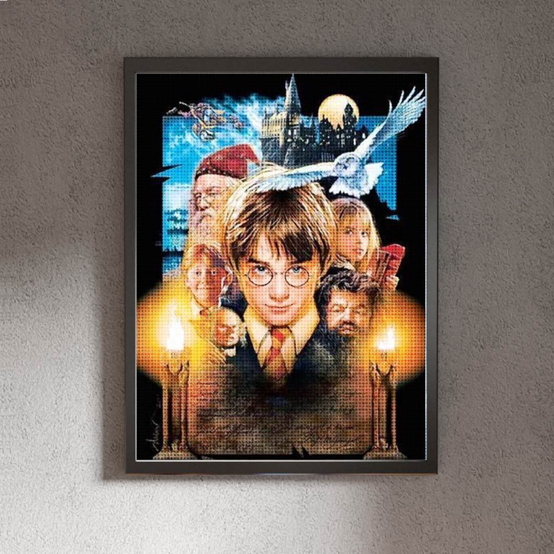 Kit Arte com Diamante - Harry Potter Crew