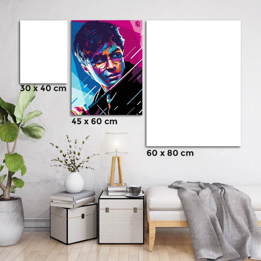 Kit Arte com Diamante - Harry Potter SciFi