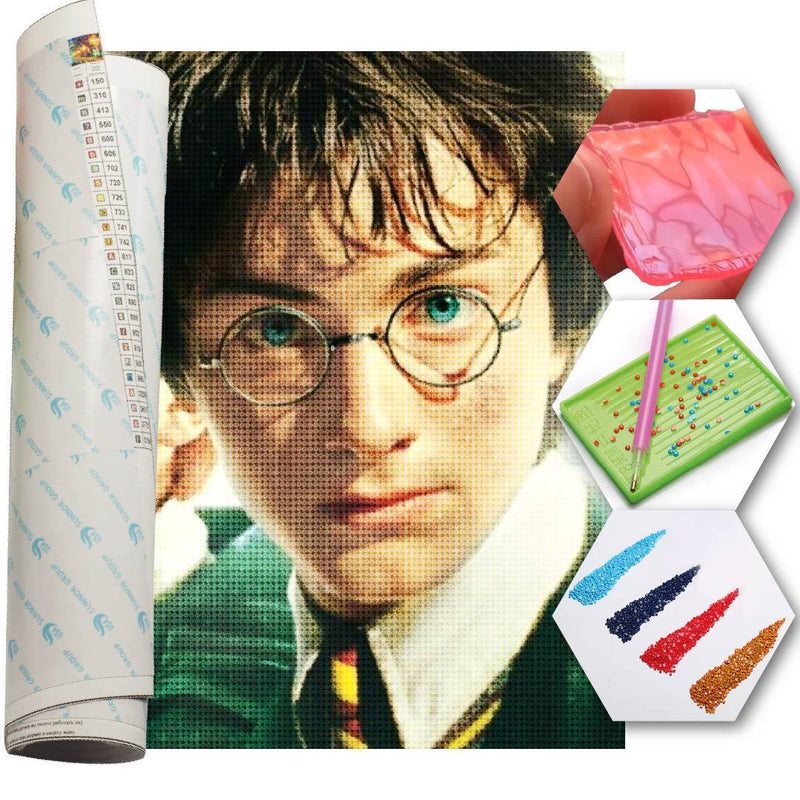 Kit Arte com Diamante - Harry Potter Serious