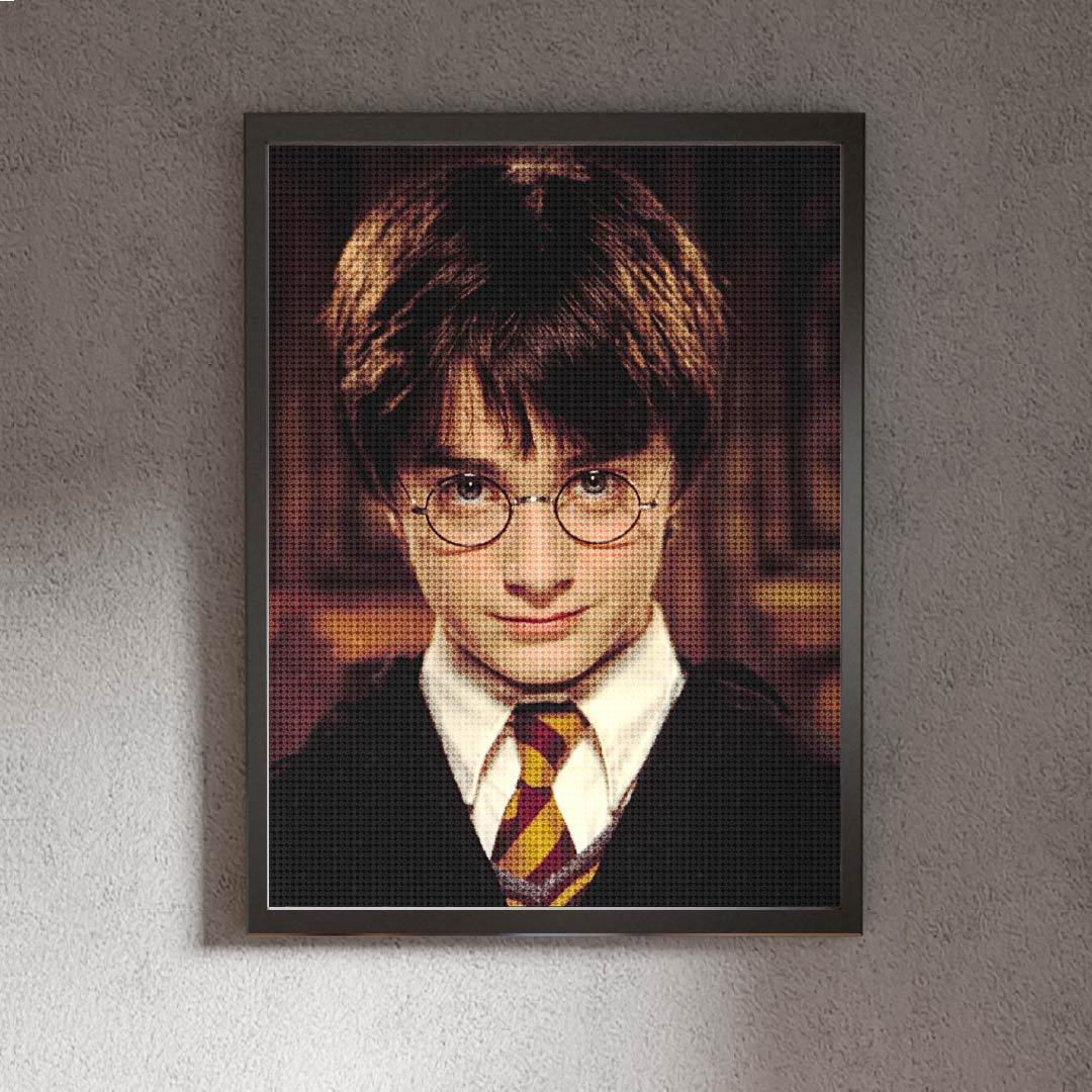 Kit Arte com Diamante - Harry Potter Young