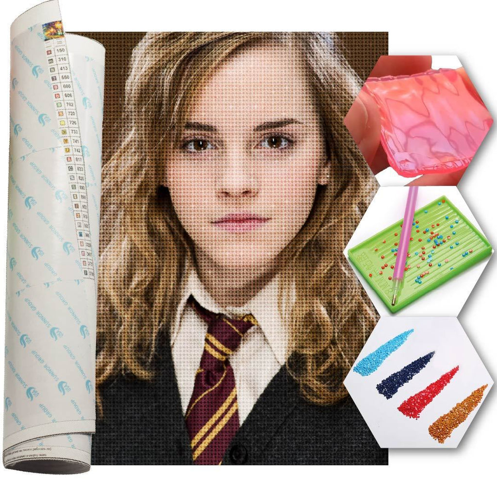 Kit Arte com Diamante - Hermione Teen
