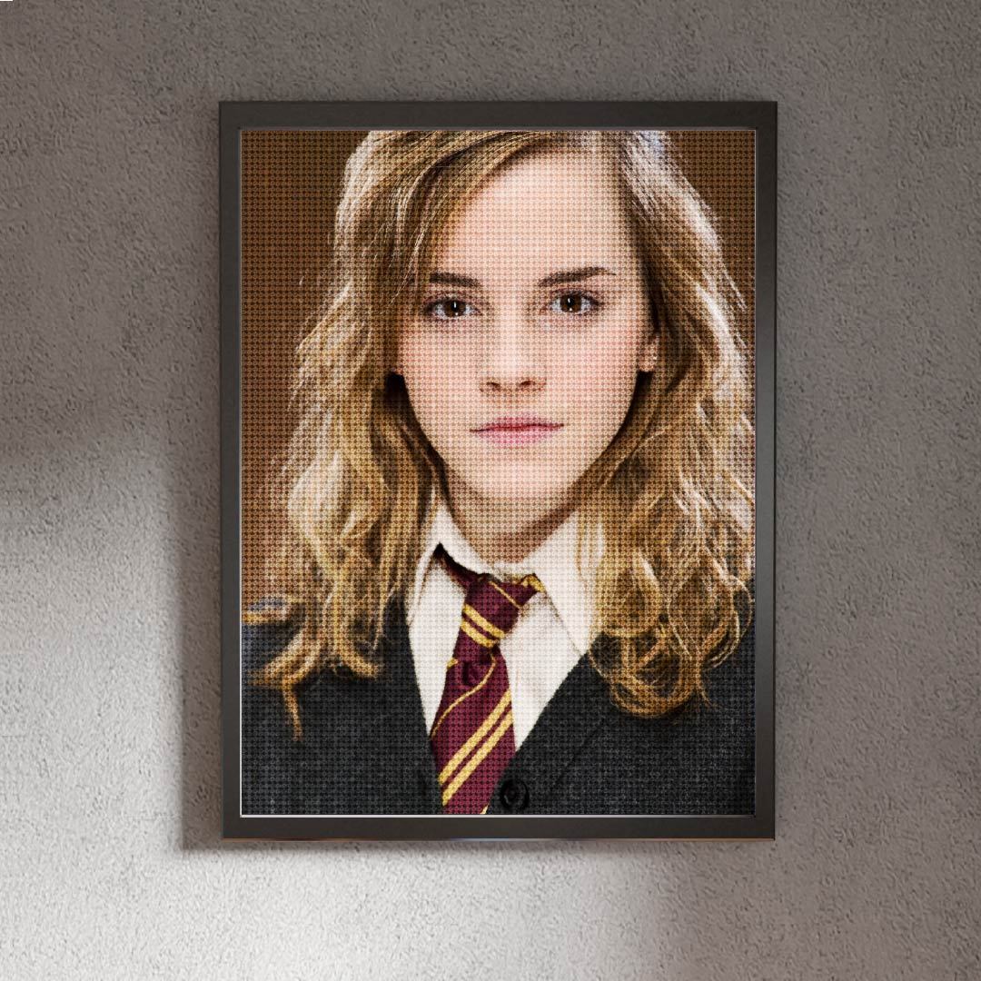 Kit Arte com Diamante - Hermione Teen