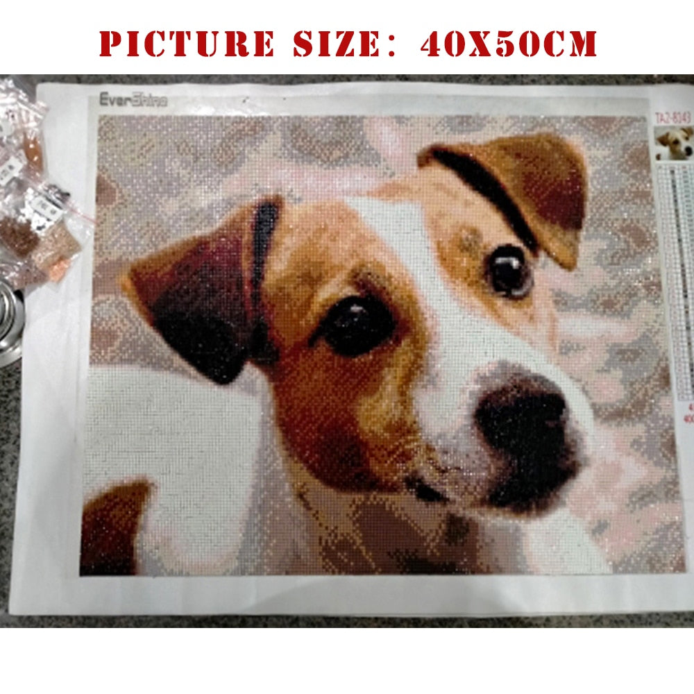 PINTURA DE DIAMANTE LOVE PET