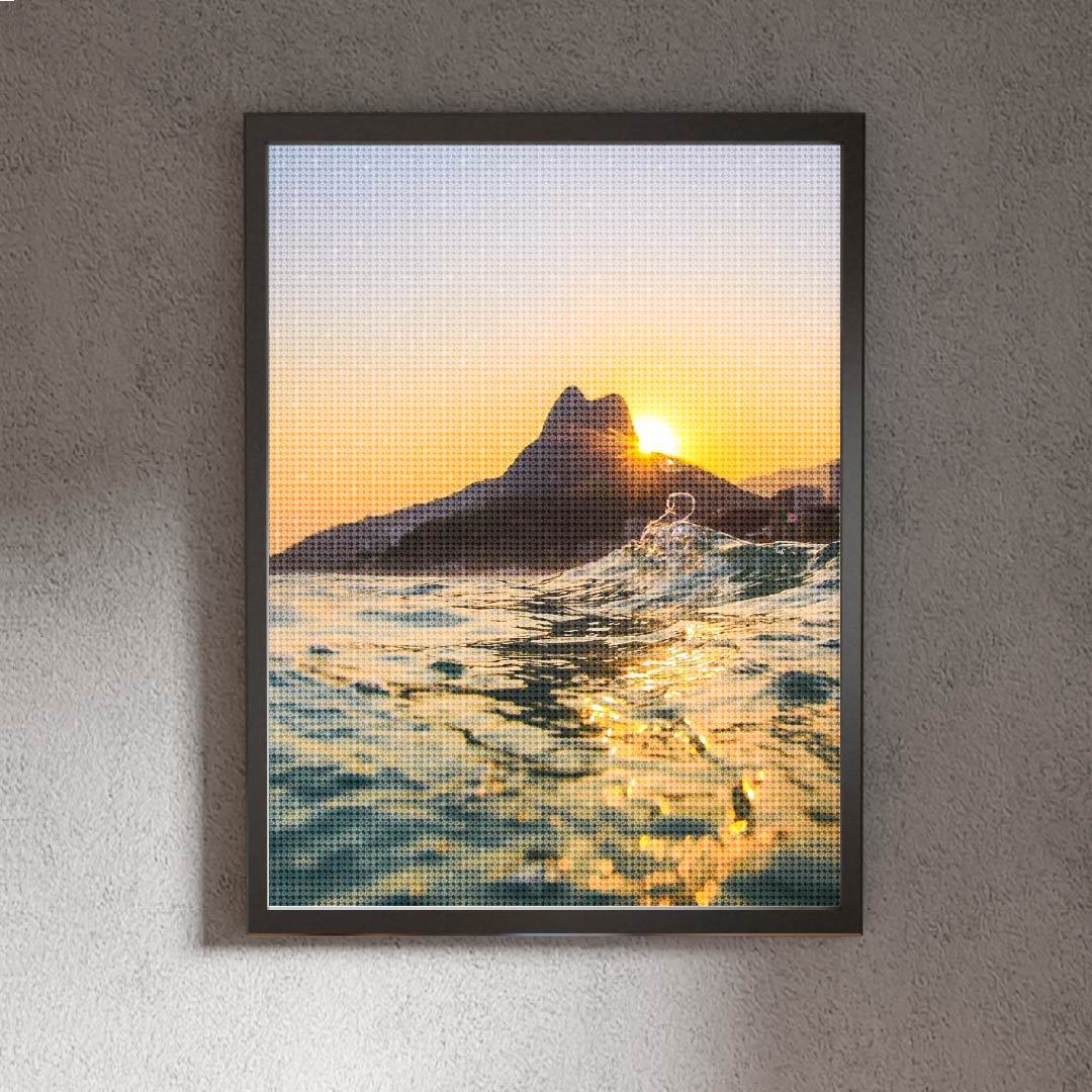 Kit Arte com Diamante - Ipanema Dois Irmãos