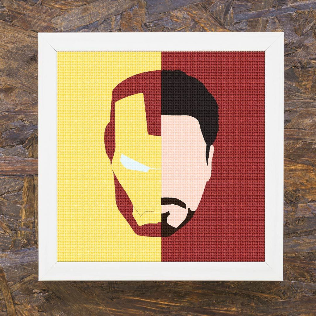 Kit Arte com Diamante - Iron Stark