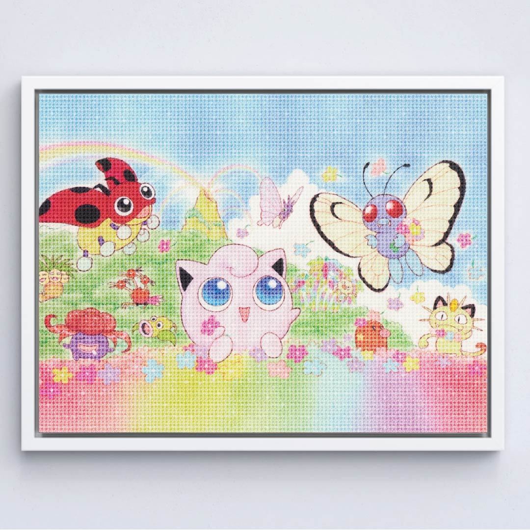 Kit Arte com Diamante - Jigglypuff