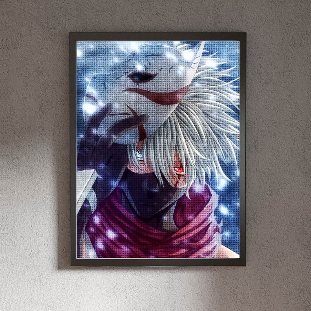 Kit Arte com Diamantes - Kakashi Sempai