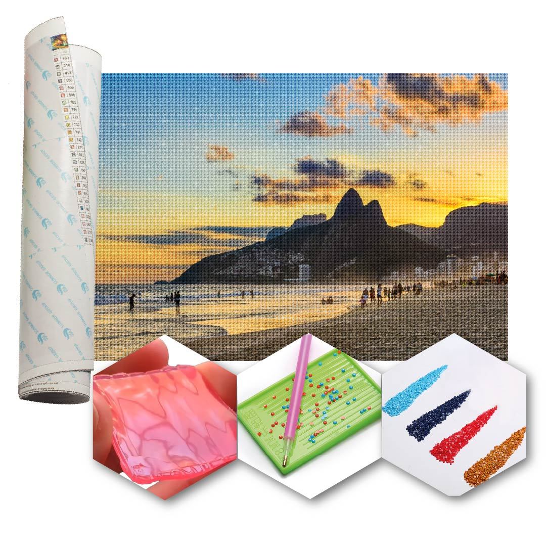 Kit Arte com Diamante - Leblon