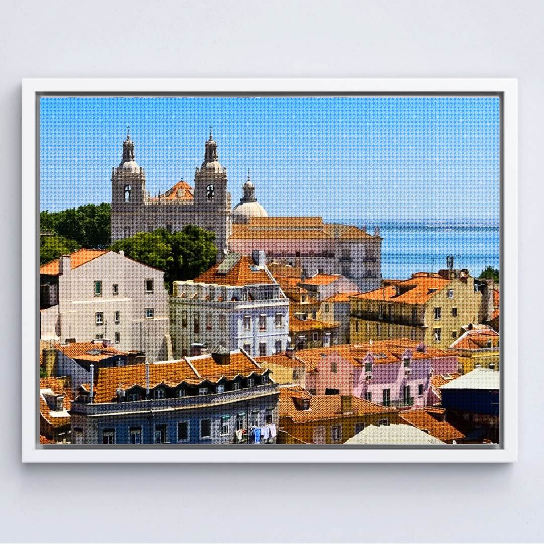 Kit Arte com Diamante - Lisboa