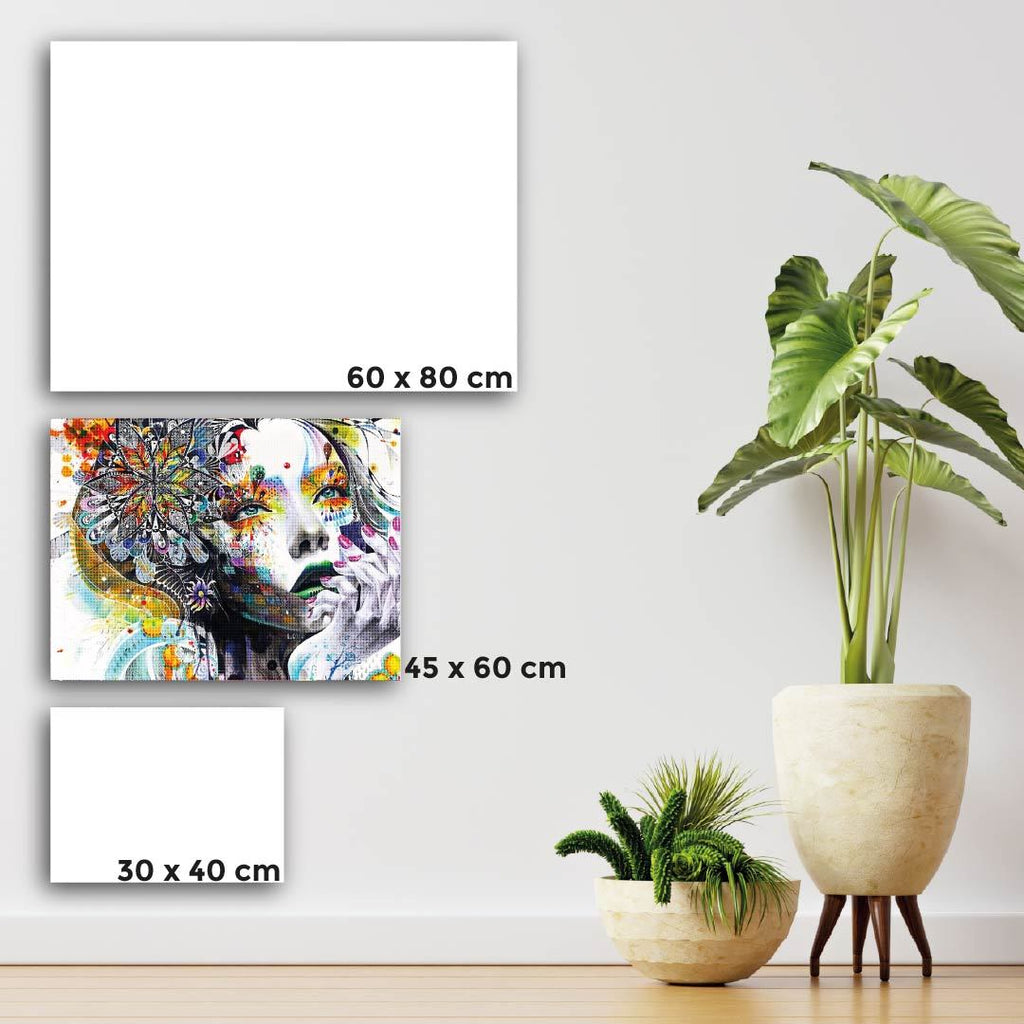 Kit Arte com Diamante - Liz Flor de Mandala