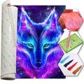 Kit Arte com Diamante - Lobo de Neon