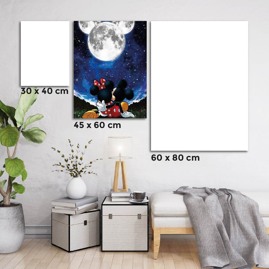 Kit Arte com Diamante - Luar Mickey