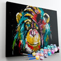 Kit Pintura - Macaco Psicodélico