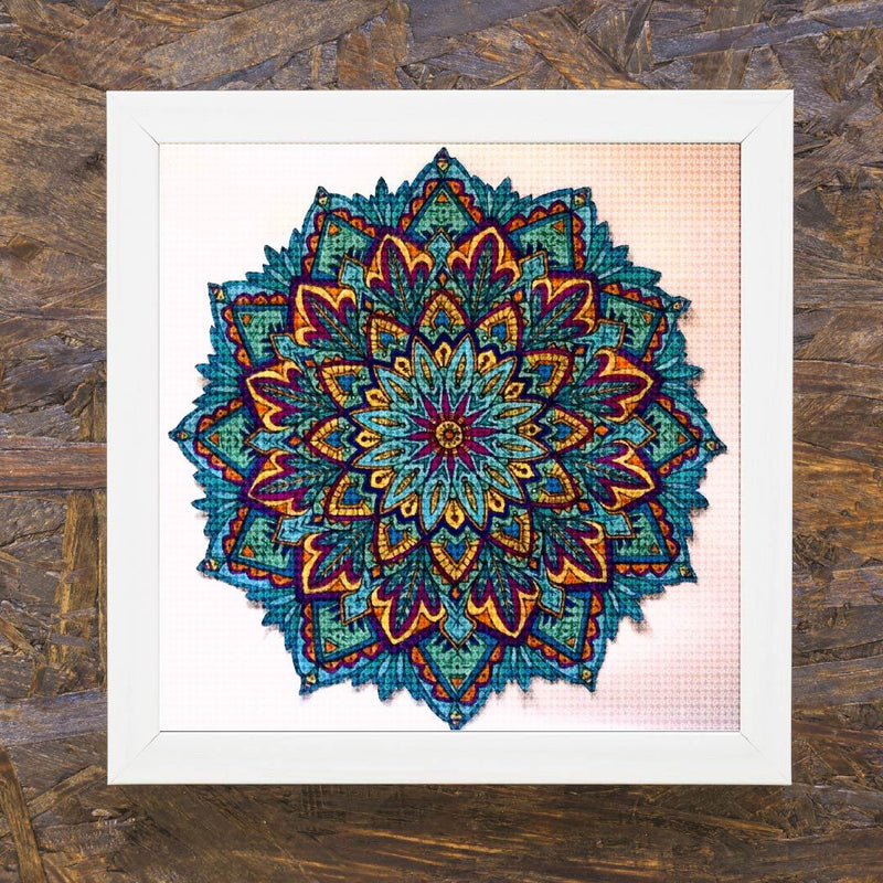 Kit Arte com Diamante - Mandala Aveludada