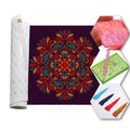 Kit Arte com Diamante - Mandala Roxa