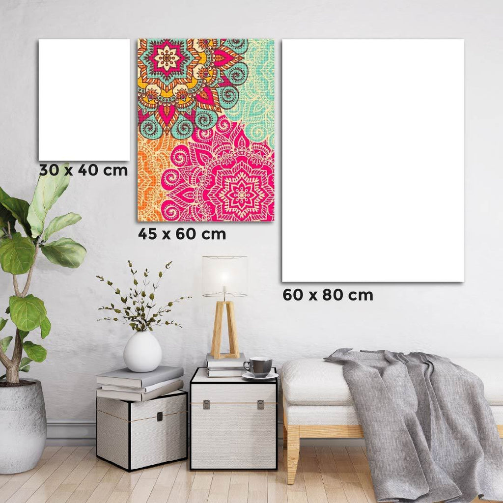 Kit Arte com Diamante - Mandala Textura