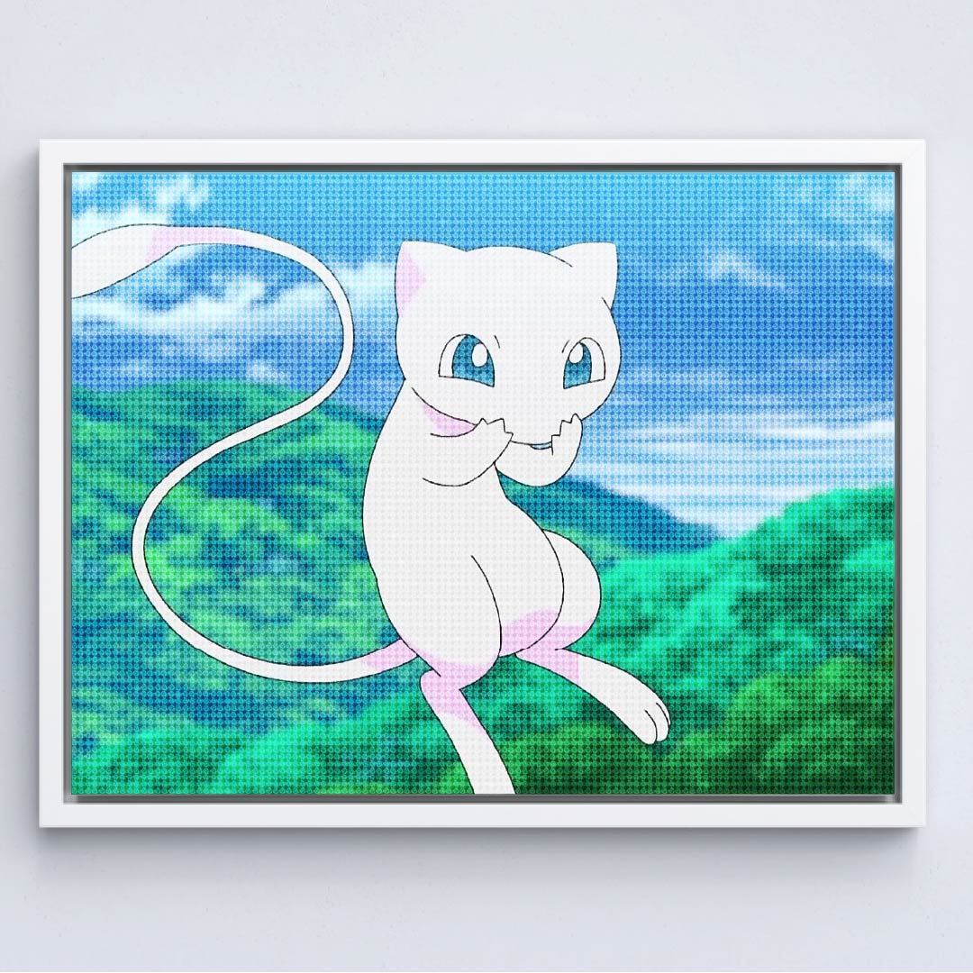 Kit Arte com Diamante - Mew Cute