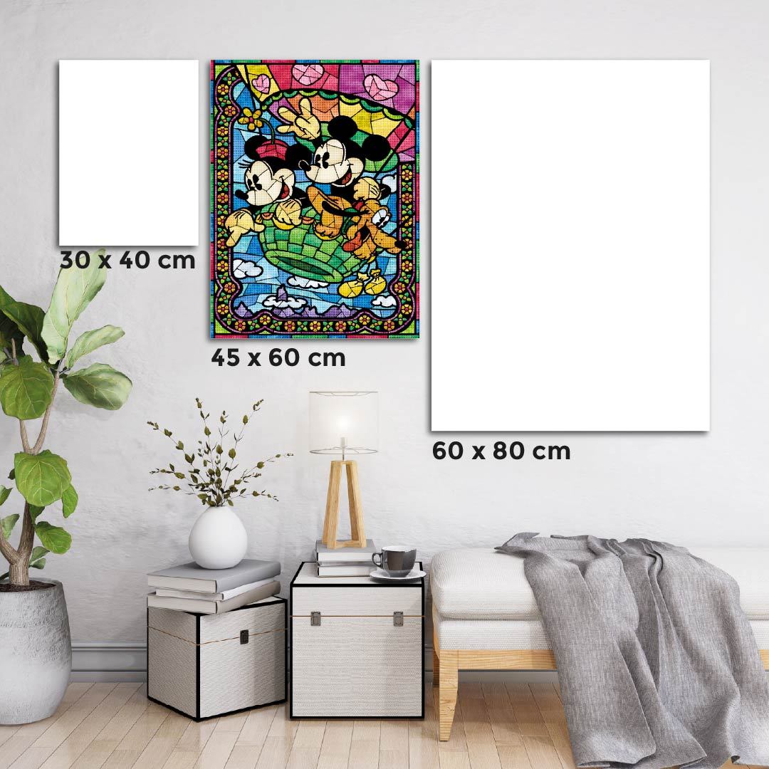 Kit Arte com Diamante - Mickey Ballon