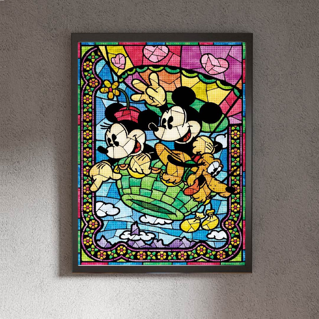 Kit Arte com Diamante - Mickey Ballon
