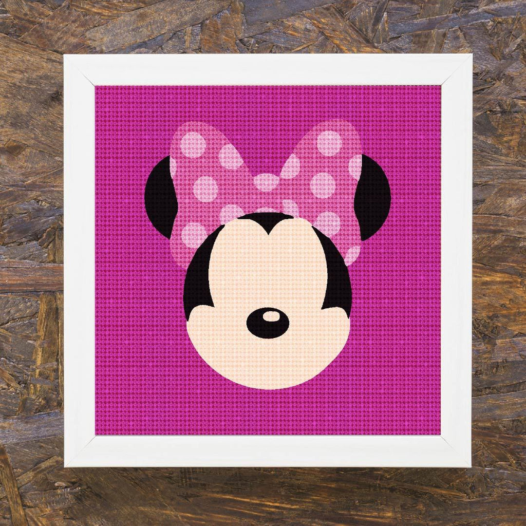 Kit Arte com Diamante - Minnie