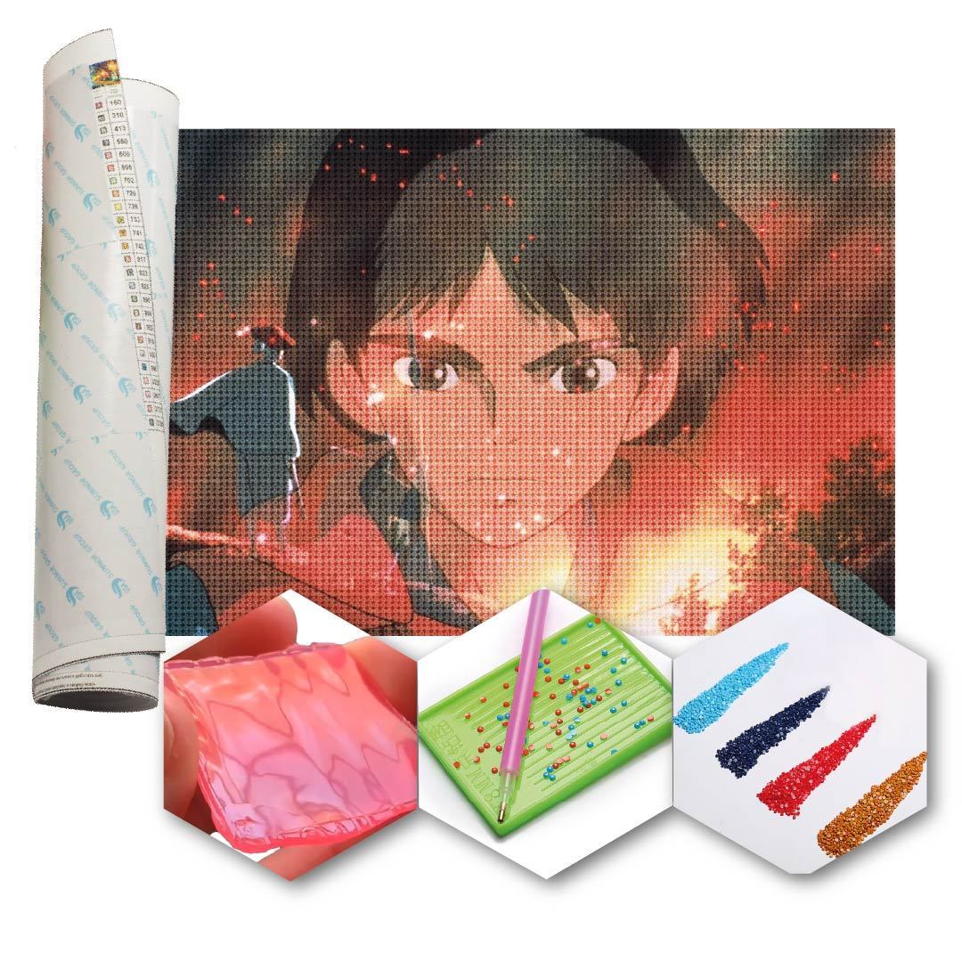 Kit Arte com Diamante - Mononoke