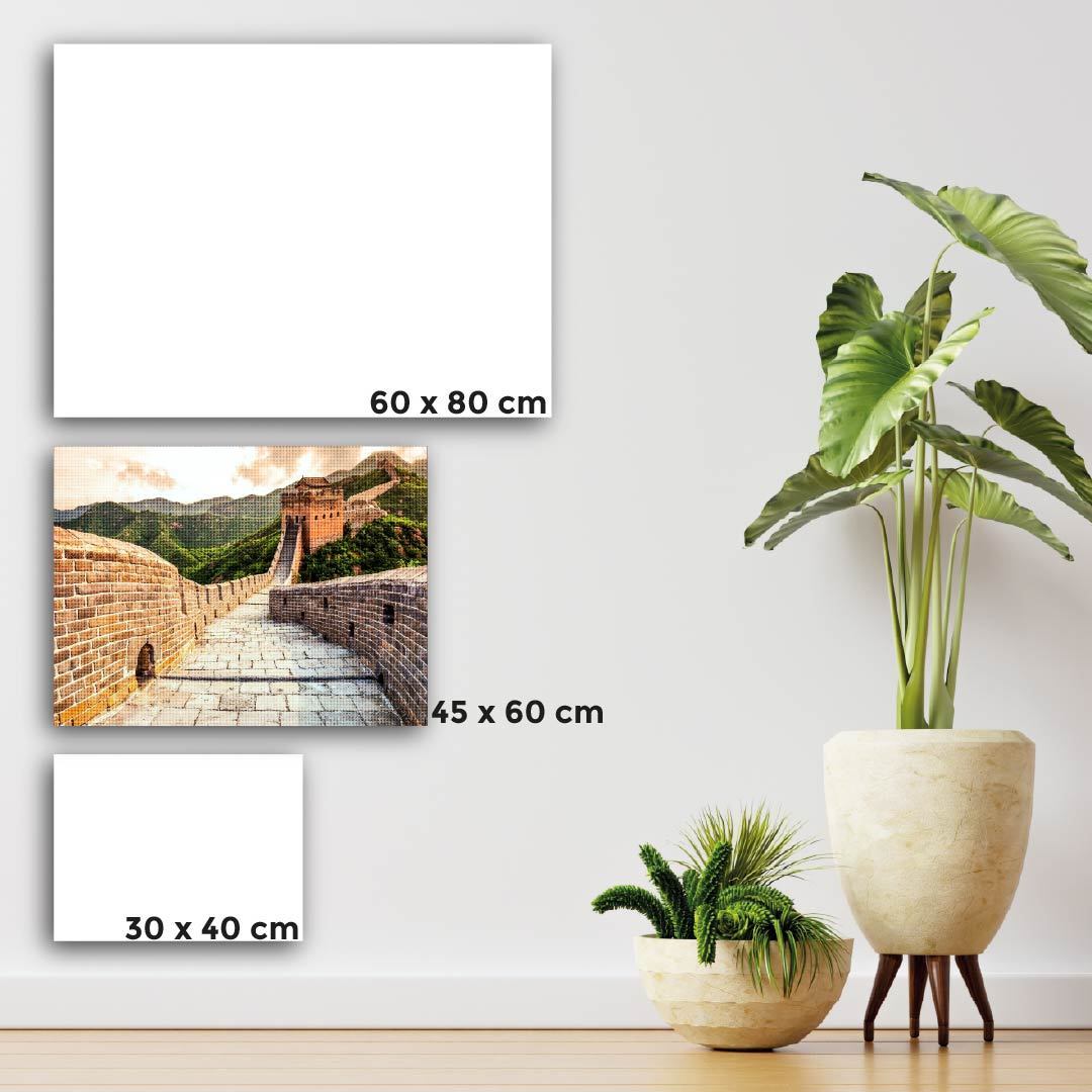 Kit Arte com Diamante - Muralha da China